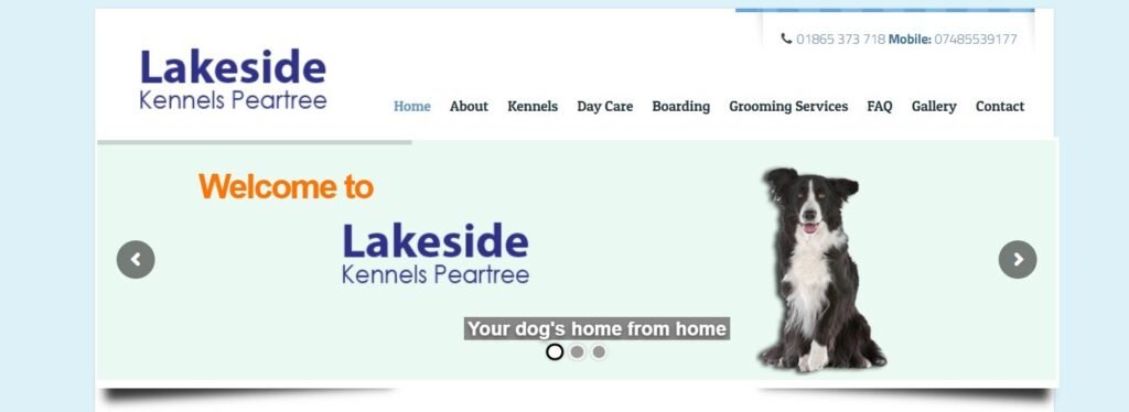 Lakeside Kennels Peartree Oxford- best dog daycares in Oxford